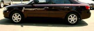 hyundai sonata-2007 красный 123т.км