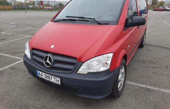 Mercedes-benz Vito 110 cdi 2012г. 2.2 дт - 8900 грн. в месяц в кредит