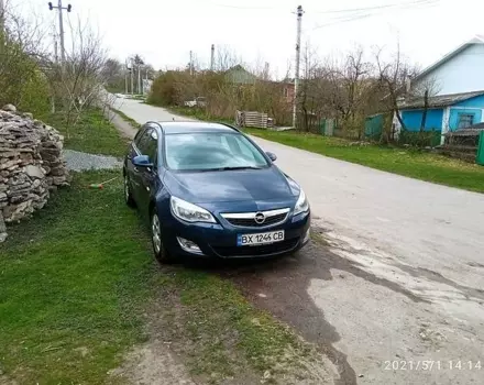 Opel Astra J, 2012 г.в.
