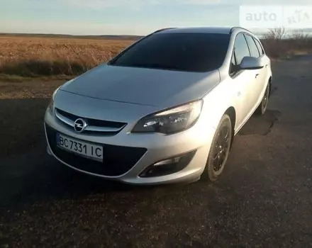 Opel Astra J, 2016 г.в.