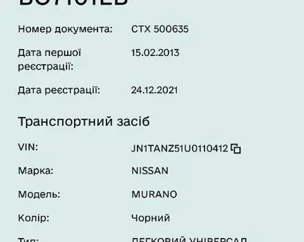 Nissan Murano, 2011 г.в.