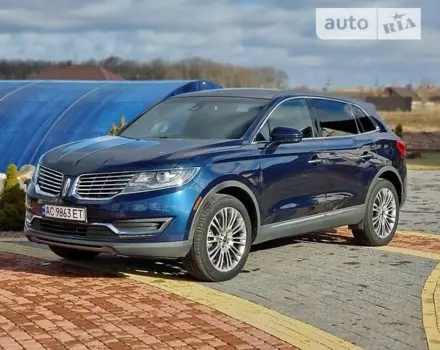 Lincoln MKX, 2016 г.в.
