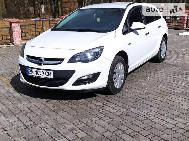 Opel Astra J, 2013 г.в.