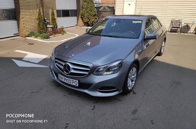 Mercedes-Benz E 220 avangarde 2014