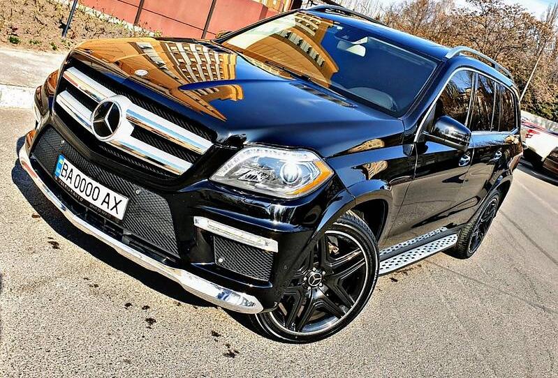 Mercedes-Benz GL 550 AMG Black  2013