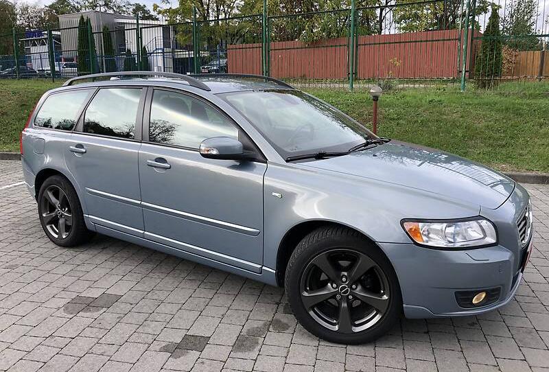 Volvo V50 Individual blau 2009