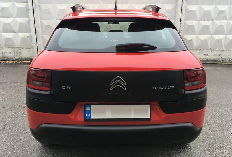 Citroen C4 Cactus AUTOMATIC  BLACK RED 2017