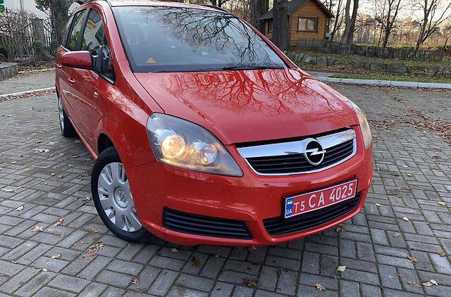 Opel Zafira EXCLUSIVE RED AVTO 2007