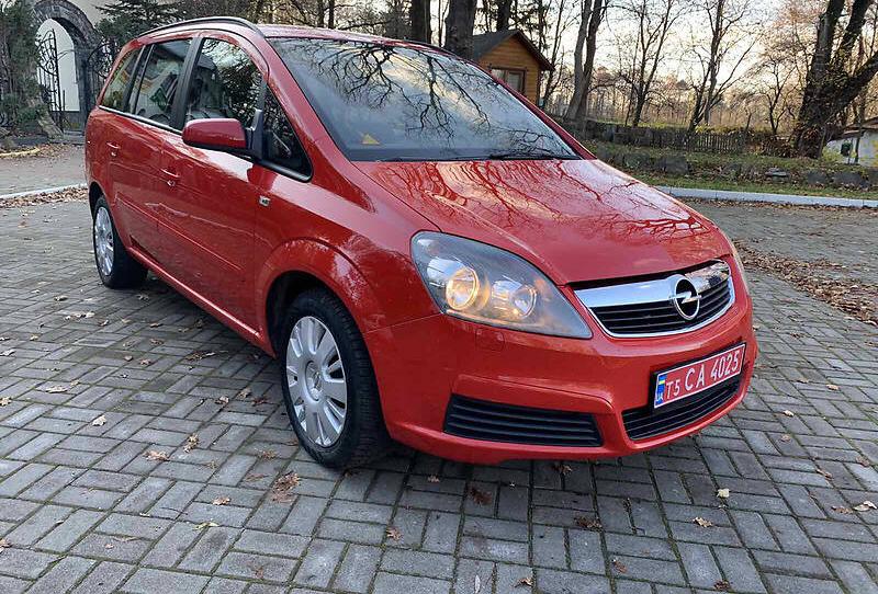 Opel Zafira EXCLUSIVE RED AVTO 2007