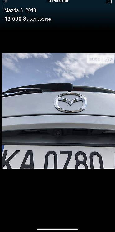 Mazda 3 2018