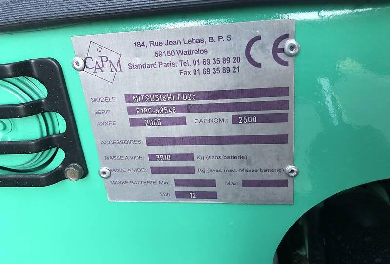 Mitsubishi FD 25 2006