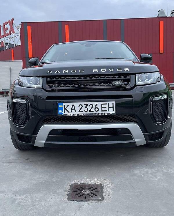 Land Rover Range Rover Evoque Dynamic 2018
