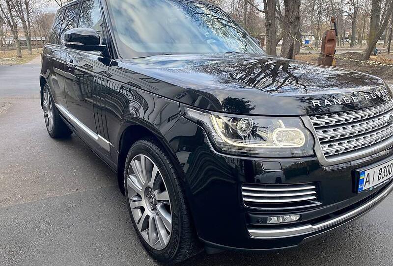 Land Rover Range Rover Black Edition oficia 2016