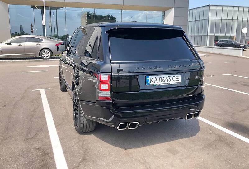 Land Rover Range Rover 5.0 supercharged 2013