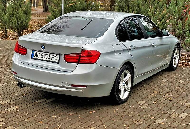 BMW 328 Silver 2013