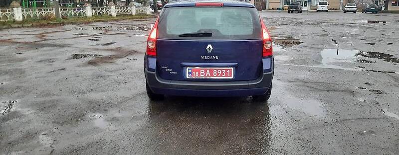 Renault Megane RODNOY PROBEG 2006