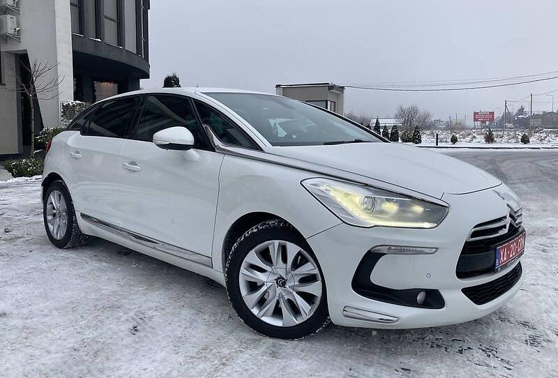Citroen DS5 White Pearl 2015