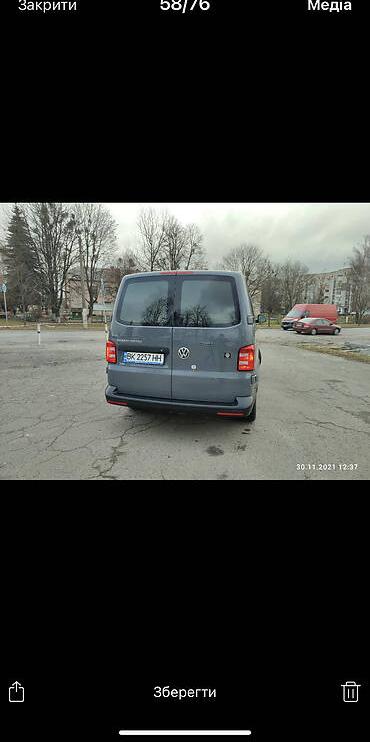 Volkswagen T6 (Transporter) пасс. 2019