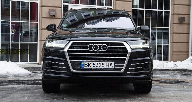 Audi Q7 Sline matrix 2016