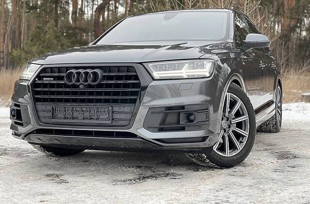 Audi Q7 S Line Black Matrix 2017