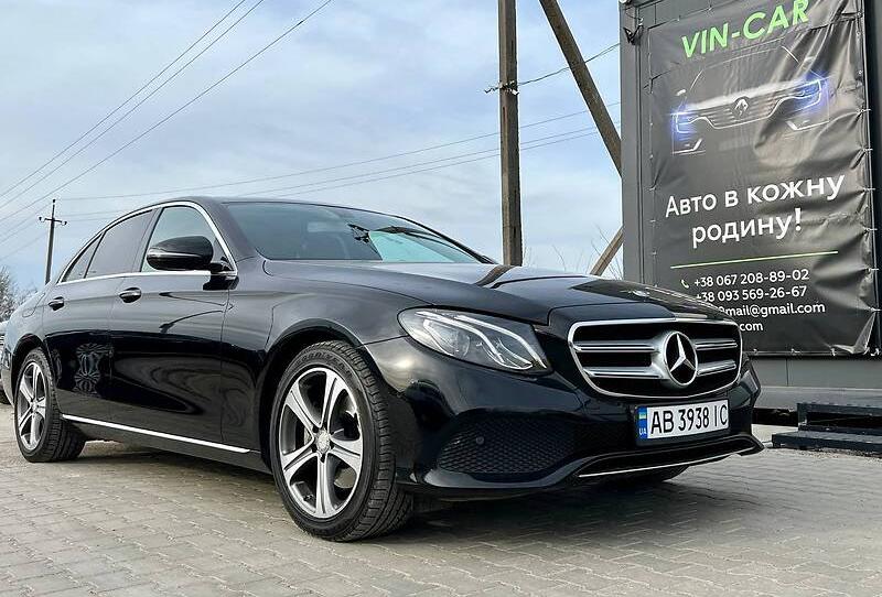 Mercedes-Benz E 220 Lease Edition 2016