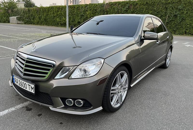 Mercedes-Benz E 350 AMG 2009