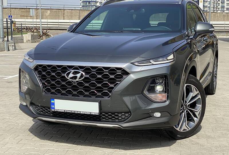 Hyundai Santa FE Premium Brown 2020